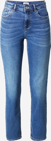 ONLY Slimfit Jeans 'SUI' in Blauw: voorkant