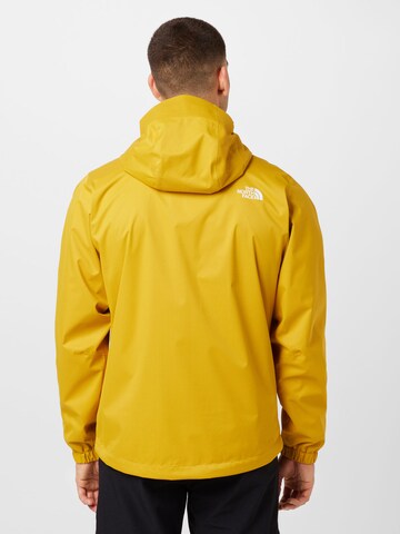 THE NORTH FACE Klasický střih Outdoorová bunda 'Quest' – žlutá