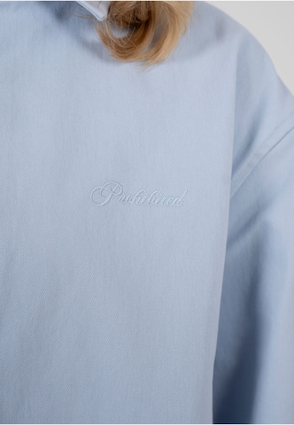 Prohibited - Ajuste confortable Camisa en azul