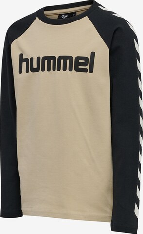 Hummel Shirt 'BOYS' in Beige