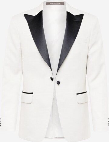 Coupe regular Veste de costume 'Frampton' Oscar Jacobson en blanc : devant