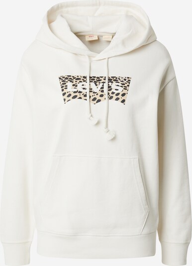 LEVI'S ® Sudadera 'Graphic Standard Hoodie' en crema / marrón oscuro / negro / blanco, Vista del producto