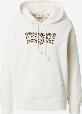 LEVI'S ® - Sweatshirt 'Graphic Standard Hoodie' em bege: frente