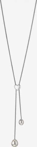 Adriana Necklace in Silver: front