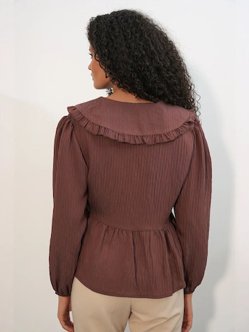 Camicia da donna di Bigdart in marrone