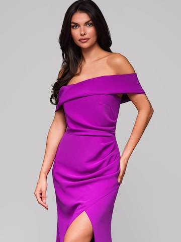 Ombre Abendkleid in Lila