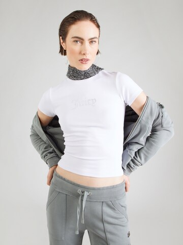 Juicy Couture Футболка 'ESME' в Белый: спереди