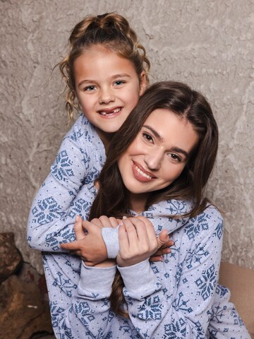 Rebelle Pajama 'Snowy Sparkles' in Blue