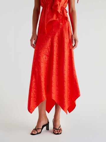 Scalpers Skirt in Orange: front