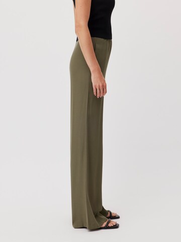 Wide Leg Pantalon 'Paula' LeGer by Lena Gercke en vert