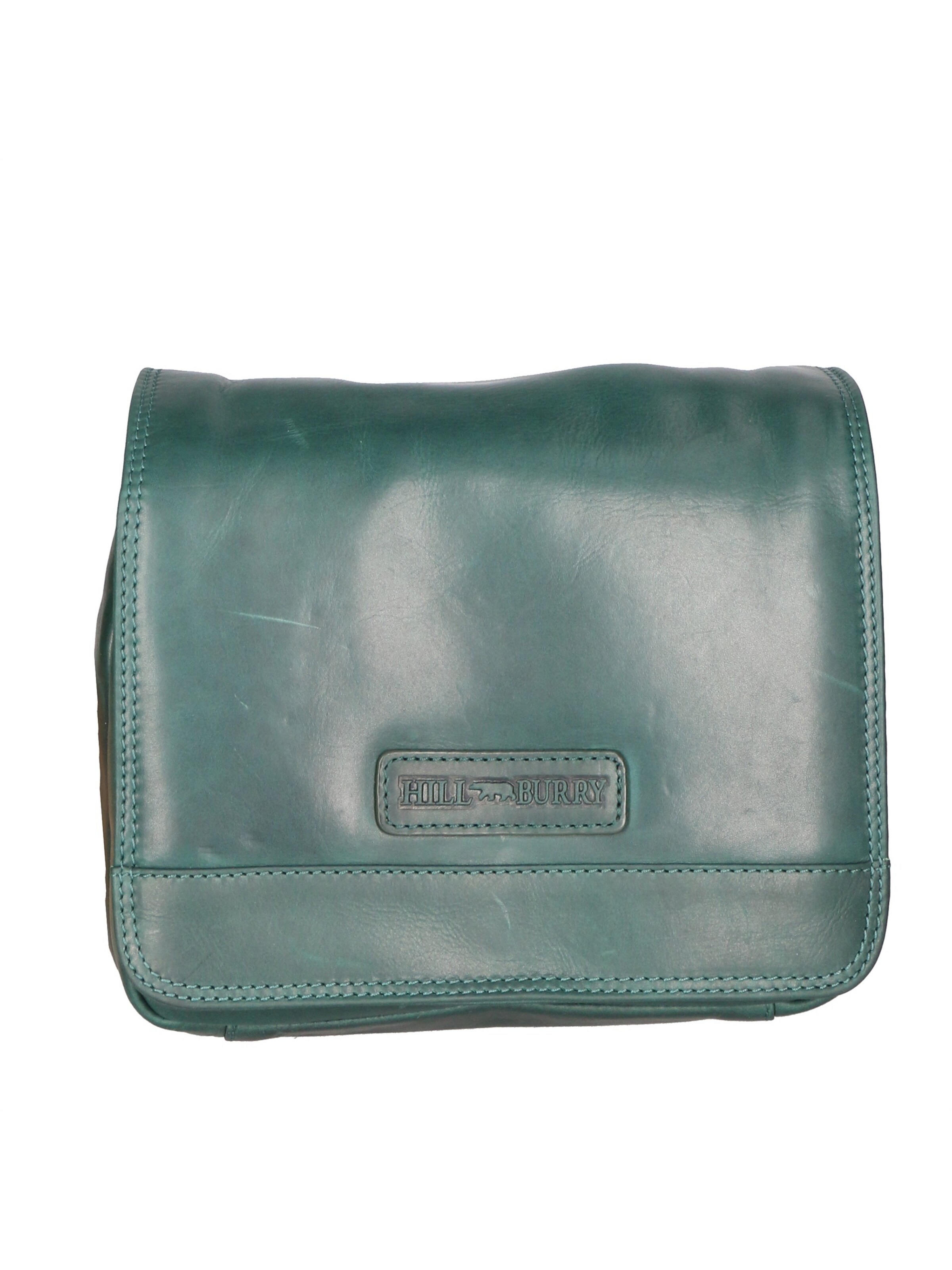 Borsa a tracolla 'Borsa a tracolla uomo vera pelle vitello ingrassato Hill Burry' di HILL BURRY in rosso: frontale