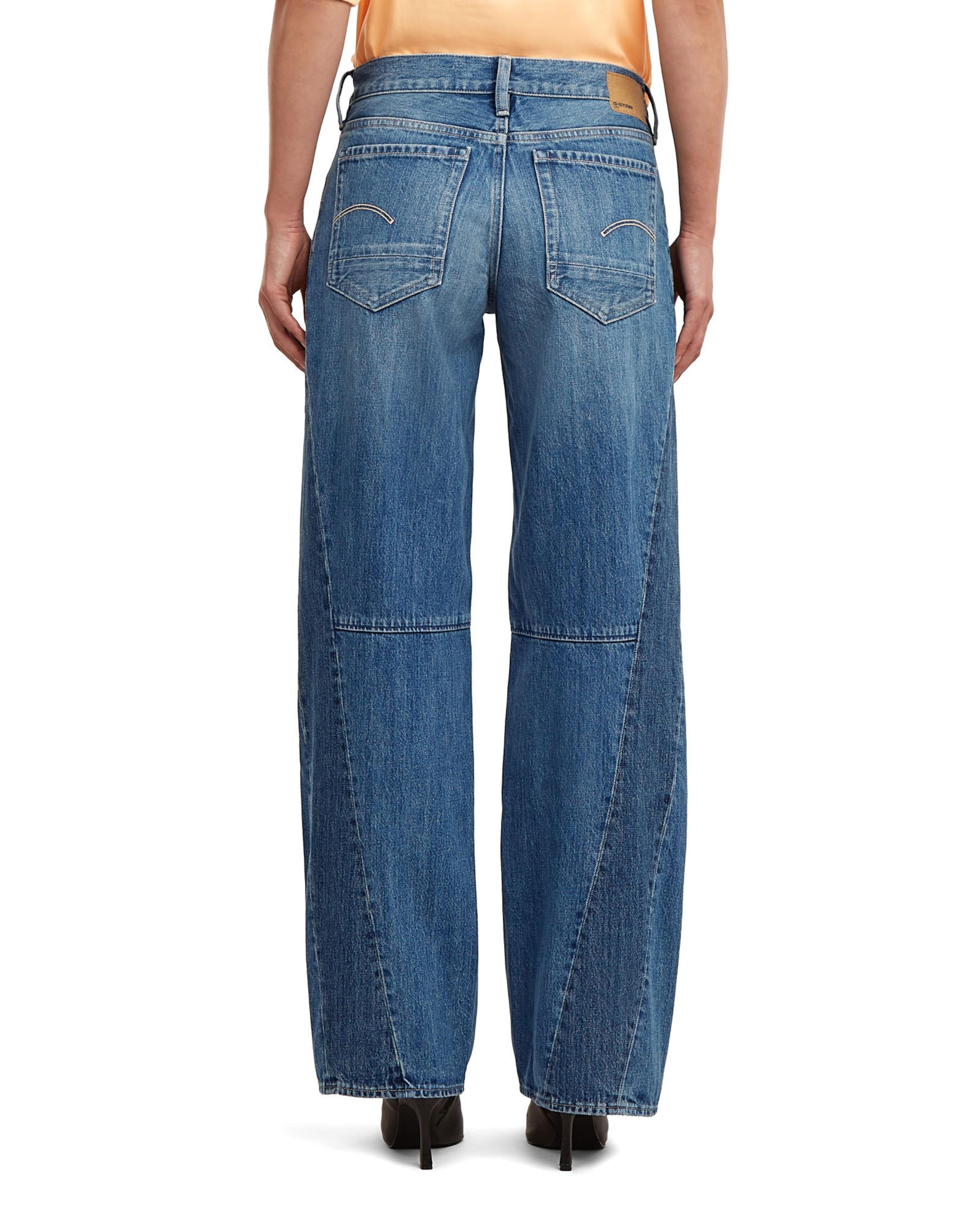 G-STAR Loosefit Jeans - 'Contor Two-Tone Loose Jeans' in Blau