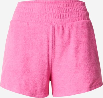 GAP Normalny krój Spodnie w kolorze różowy: przód