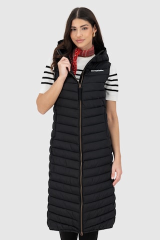 Gilet 'JurinaAK A' di alife & kickin in nero: frontale