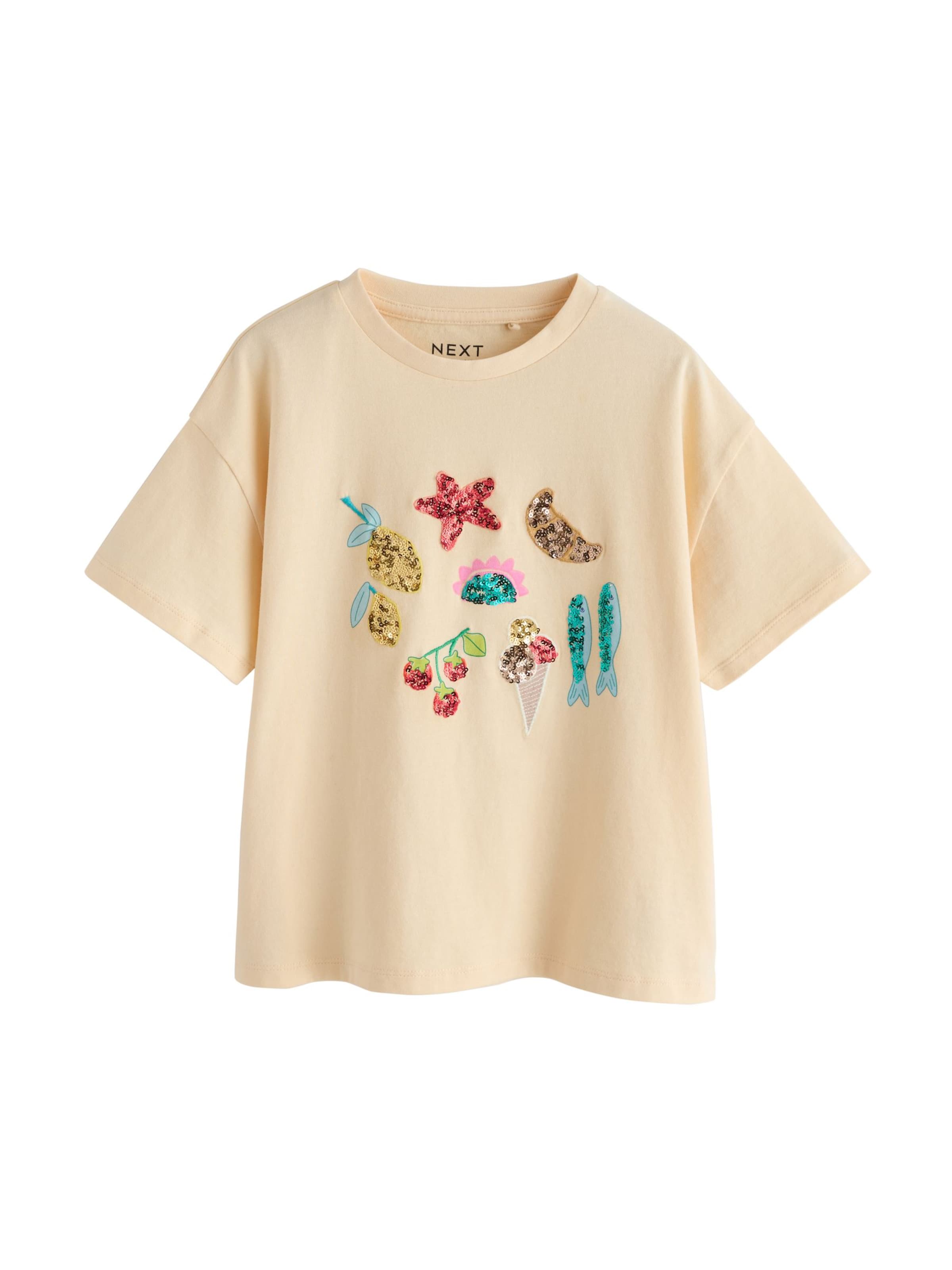 Next - Camiseta en amarillo: frente