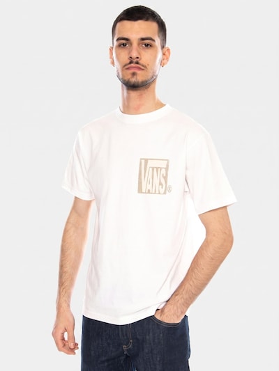 VANS T-Shirt 'Stretch Stack Crackle S White' en S en blanc, Vue avec produit