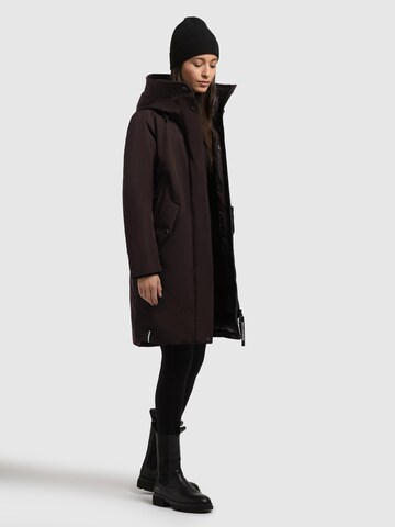 Manteau d’hiver 'Webb' khujo en violet