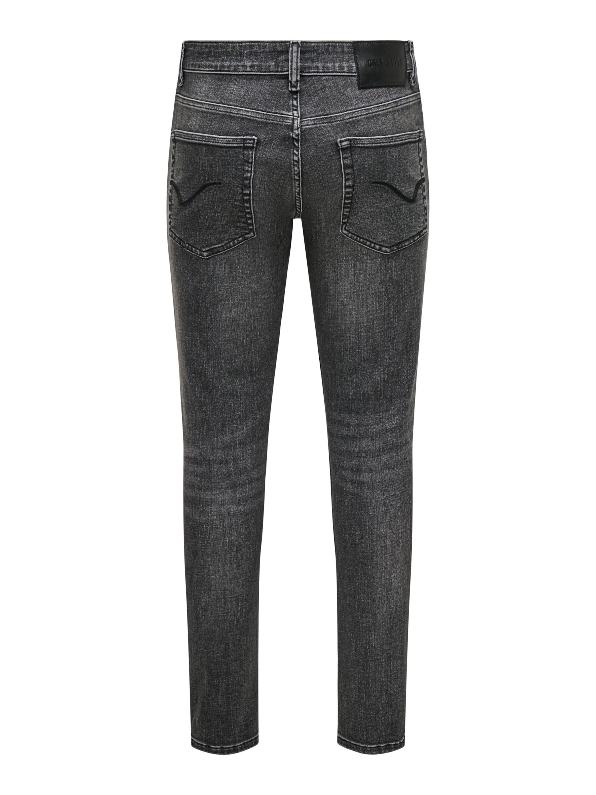 Only & Sons Slimfit Jeans 'LOOM' in Schwarz