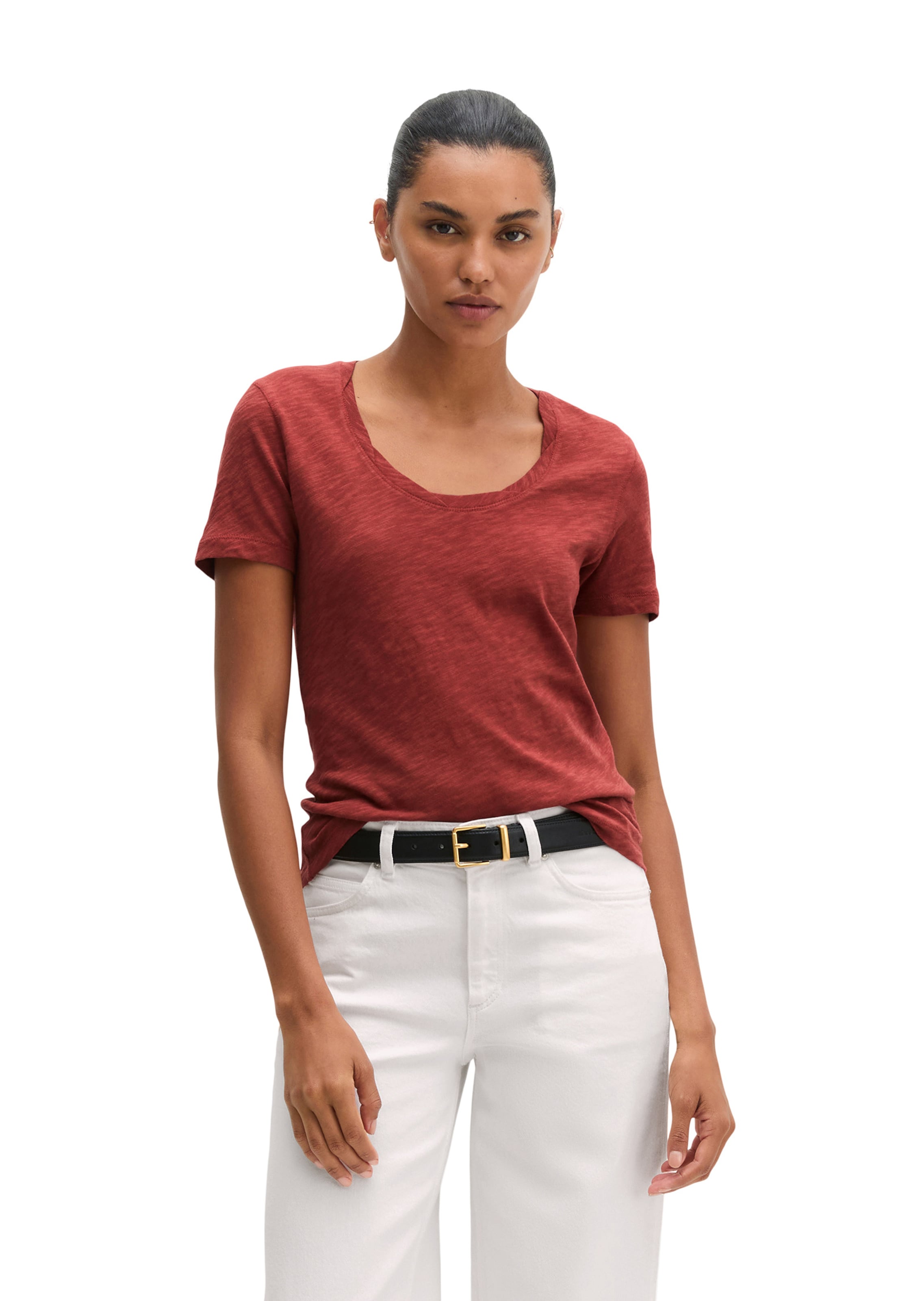 Marc O'Polo Shirt 'DfC' in Red: front