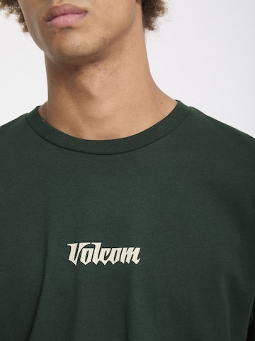 T-Shirt 'LINEAR BSC' Volcom en vert