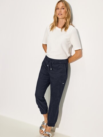 CECIL Regular Hose 'Tracey' in Blau