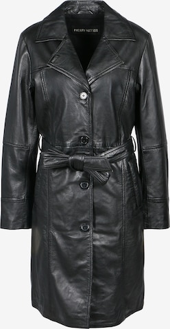 FREAKY NATION Between-seasons coat 'Thina' in Black: front