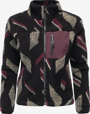 Veste en polaire 'Alaris' Ragwear en noir : devant