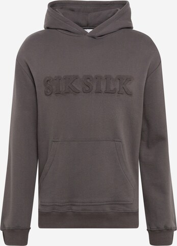SikSilk Sweatshirt in Grau: predná strana