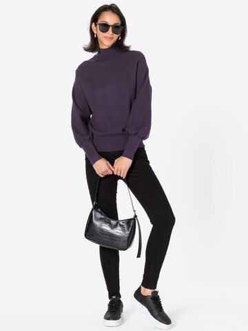 MEXX Sweater 'Mock' in Purple