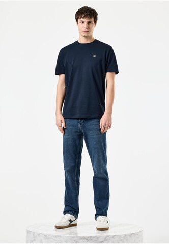 Weekend Offender Shirt 'Cannon Beach Badge' in Blue