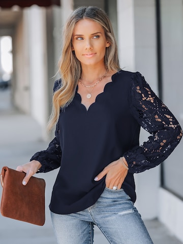 Cupshe Bluse 'CAA04B3H007AA'‌‌ in Blau