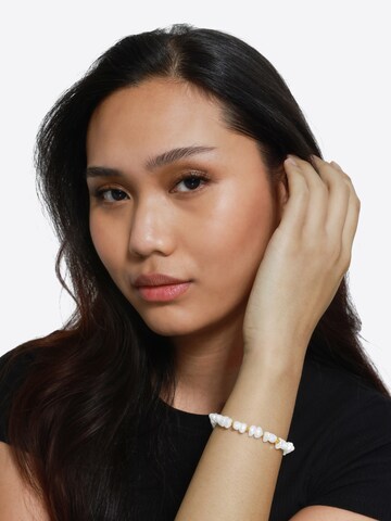 Bracelet 'Celera' Heideman en blanc : devant