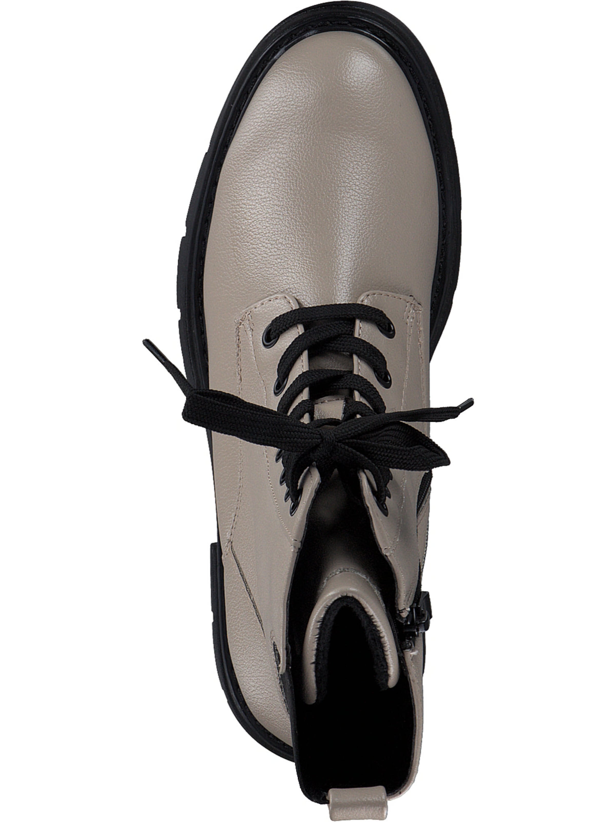 MARCO TOZZI Schnürstiefelette in Beige