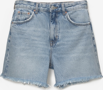 Pull&Bear Regular Shorts in Blau: Vorderseite