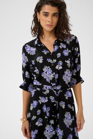Kaffe Shirt dress 'Velana' in Black