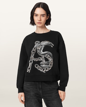 AllSaints Sweatshirt 'Linx Pippa' i svart: framsida