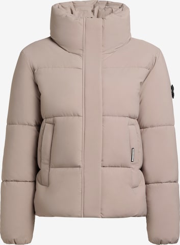 Giacca invernale 'Rinja2 Matt' di khujo in beige: frontale