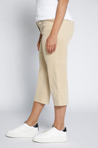 Ulla Popken Regular Hose 'Mony' in Beige