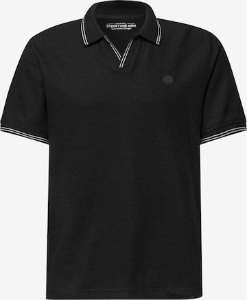 Street One MEN Shirt in Black: front