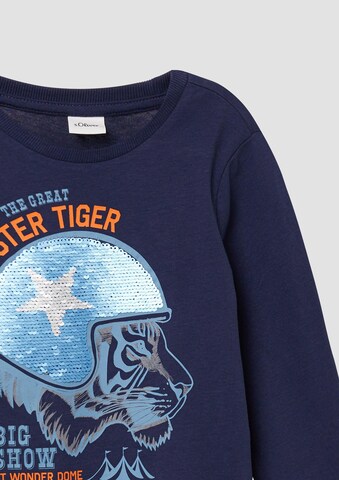T-Shirt s.Oliver en bleu