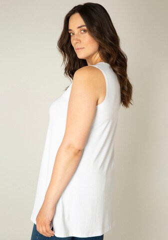 BASE LEVEL CURVY Top 'Abbigale' in White
