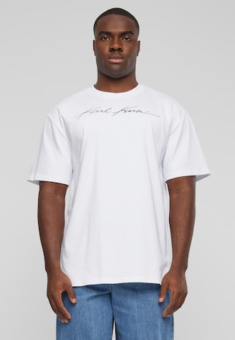Karl Kani - Camiseta en blanco: frente