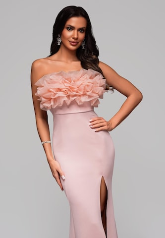 Ombre Evening dress in Pink