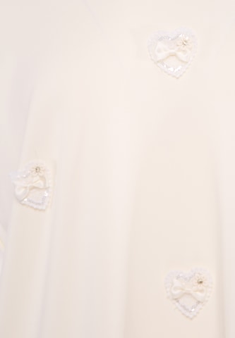 MYMO Shirt 'Pop' in Beige