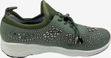 Kumixi Instappers 'Sneaker' in Groen: voorkant