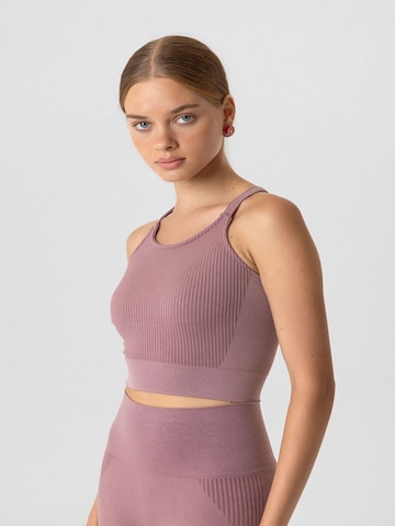 No Matter What Top in Roze