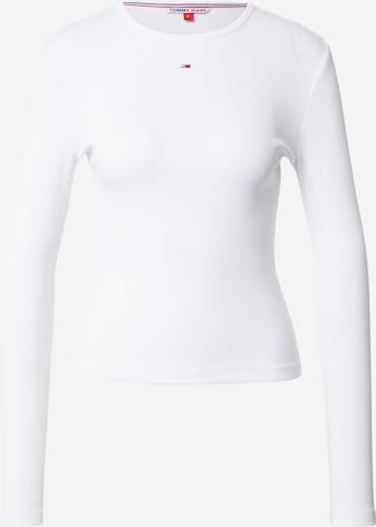 Tommy Jeans Shirt in White: front