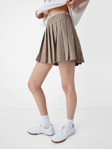 Jupe Bershka en beige