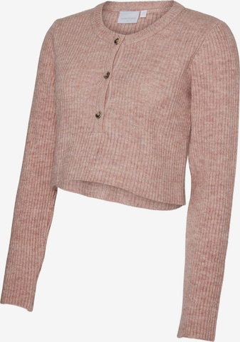 Cardigan 'ISLA LIA' MAMALICIOUS en rose : devant