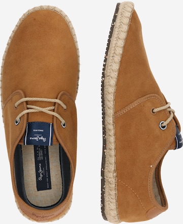 Pepe Jeans Schnürschuh in Braun